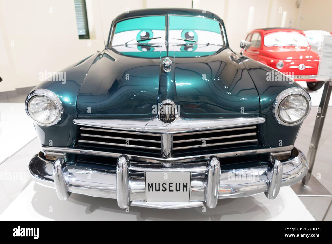 A 1948 Hudson Commodore Six At The Franschhoek Motor Museum South Africa Stock Photo