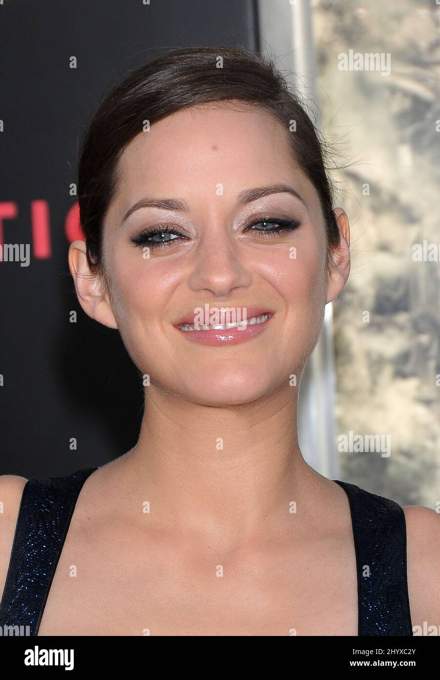 Marion Cotillard at the premiere of 'Inception' held at Grauman's ...