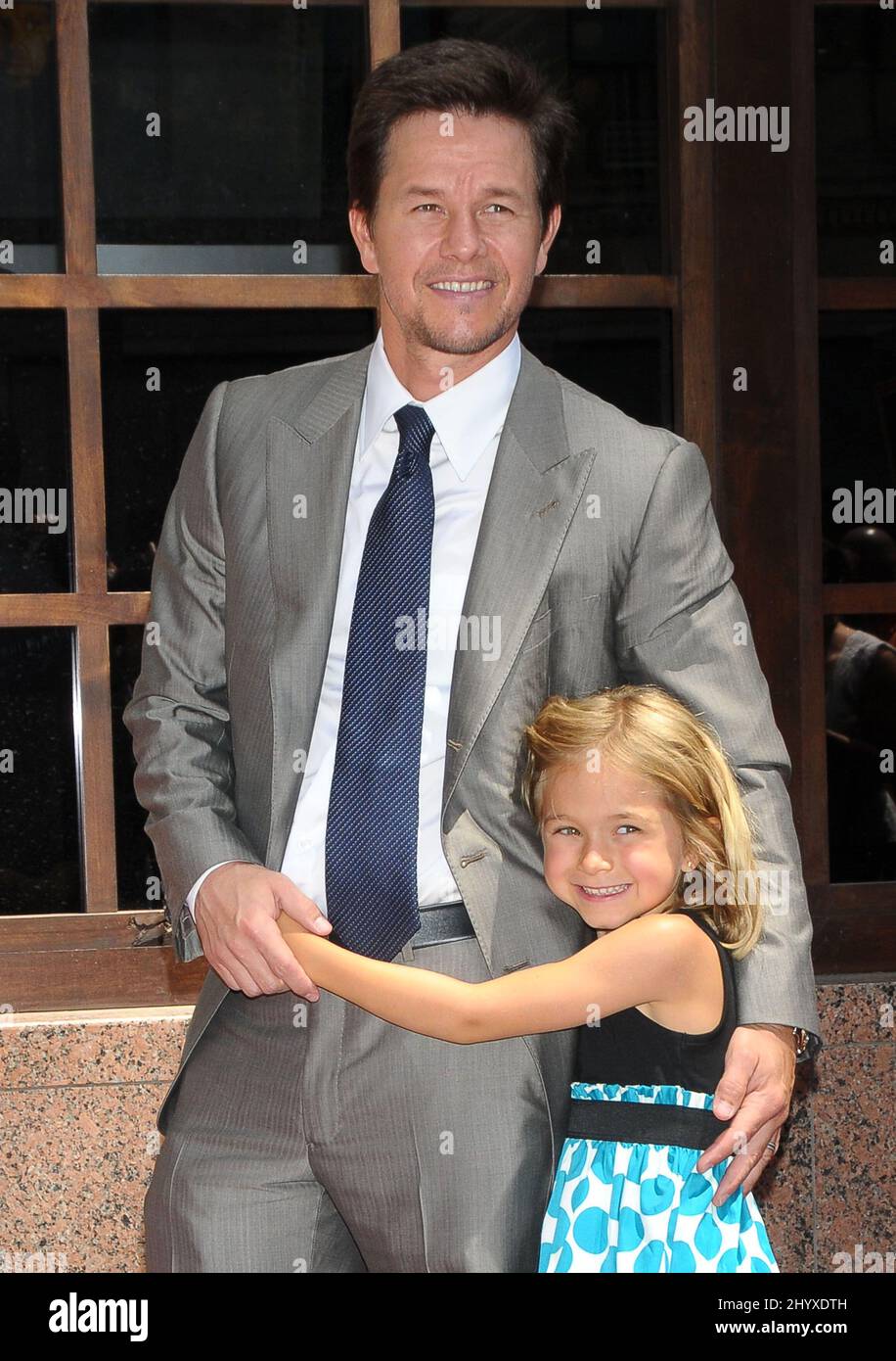 Mark Wahlberg and daughter Ella Rae Wahlberg attends as Mark Wahlberg