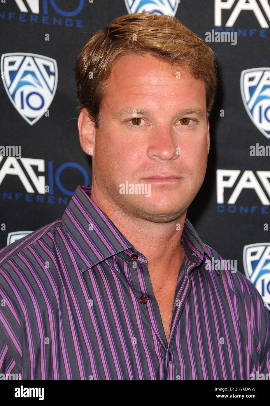 Lane Kiffin at the FOX Sports PAC10 Conference Premiere held at 20th
