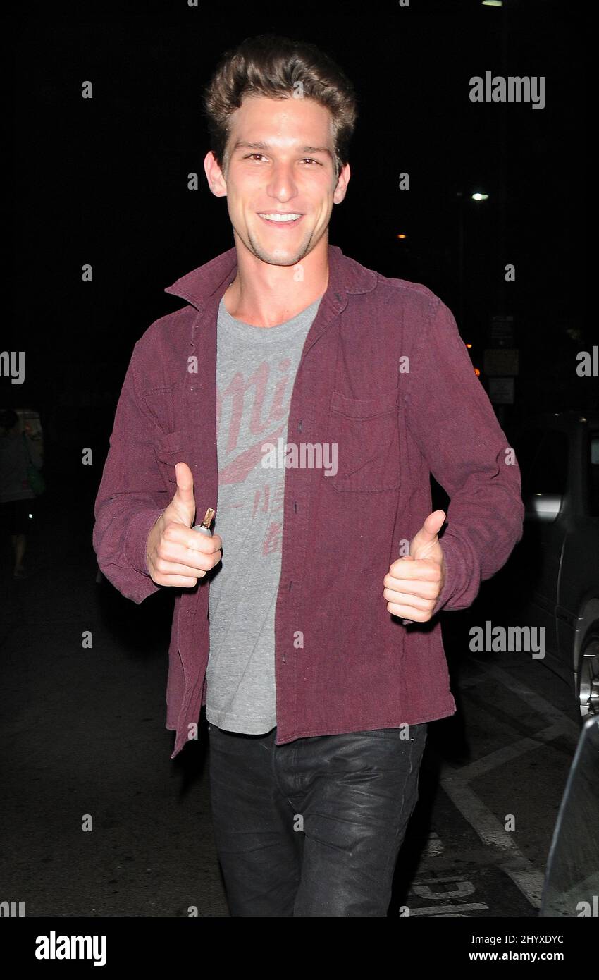 Daren Kagasoff seen shopping at Whole Foods in West Hollywood Stock