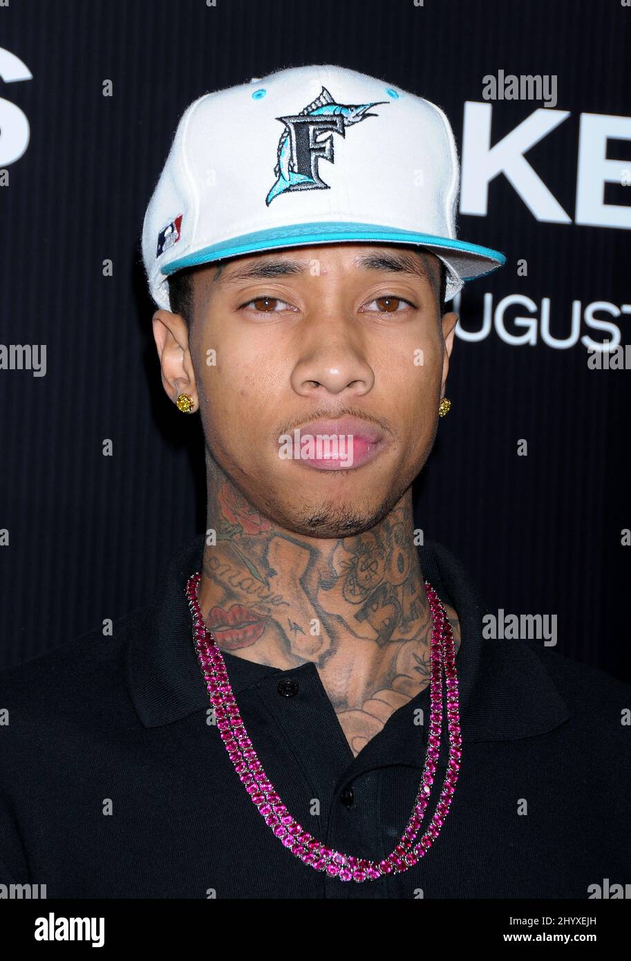 Tyga at the world premiere of 'Takers' held at the ArcLight Cinemas ...