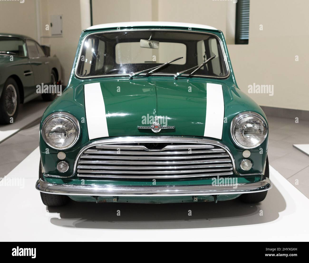 A 1967 Morris Mini Cooper s At The Franschhoek Motor Museum South Africa Stock Photo