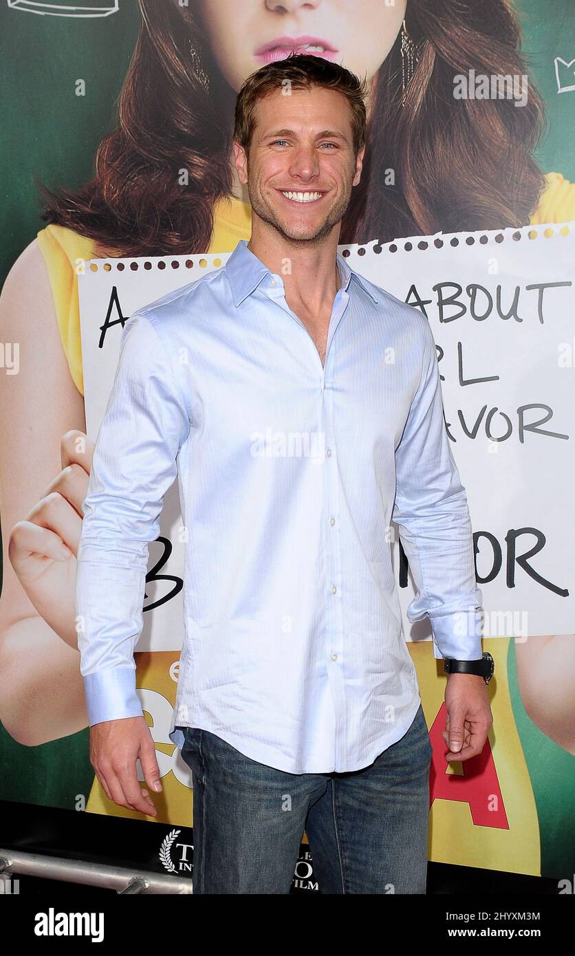 Jake Pavelka at the 'Easy A' premiere, held at Grauman's Chinese Theatre, Los Angeles. Stock Photo