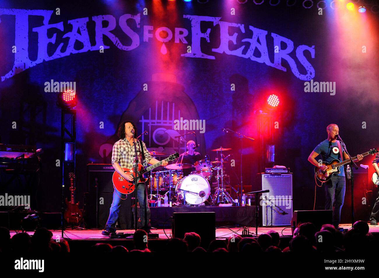 Tears for Fears in concert at the House of Blues, South Carolina Stock Photo