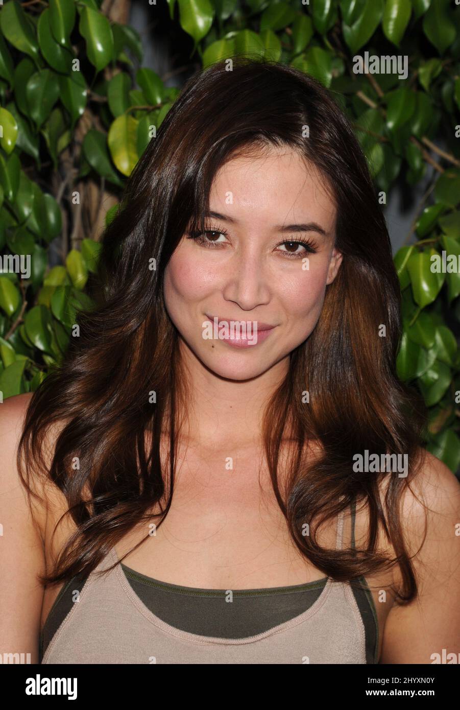 Mei Melancon at the screening of 'Last Day of Summer' held at the Harmony Gold Theatre in Los Angeles, USA. Stock Photo