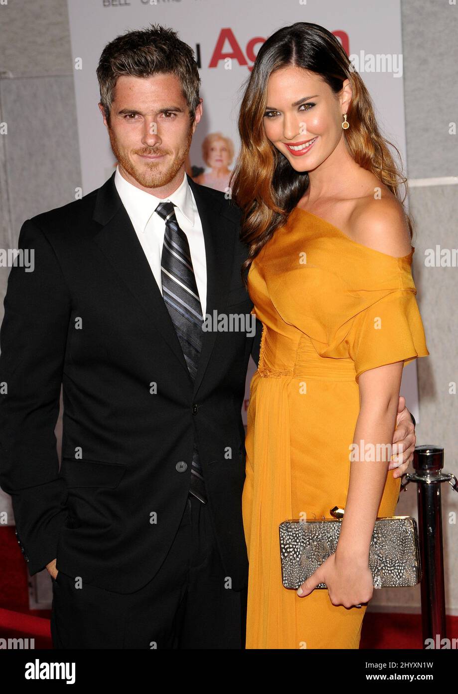 Dave Annable And Odette Yustman At The Premiere Of "You Again" Held At ...