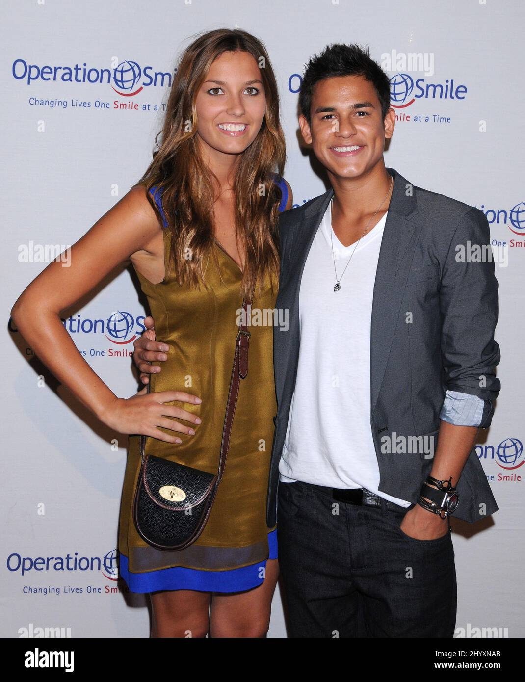 Bronson Pelletier and Sabine Moestrup at Operation Smile's 9th Annual Smile Gala held at the Beverly Hilton Hotel, Beverly Hills. Stock Photo