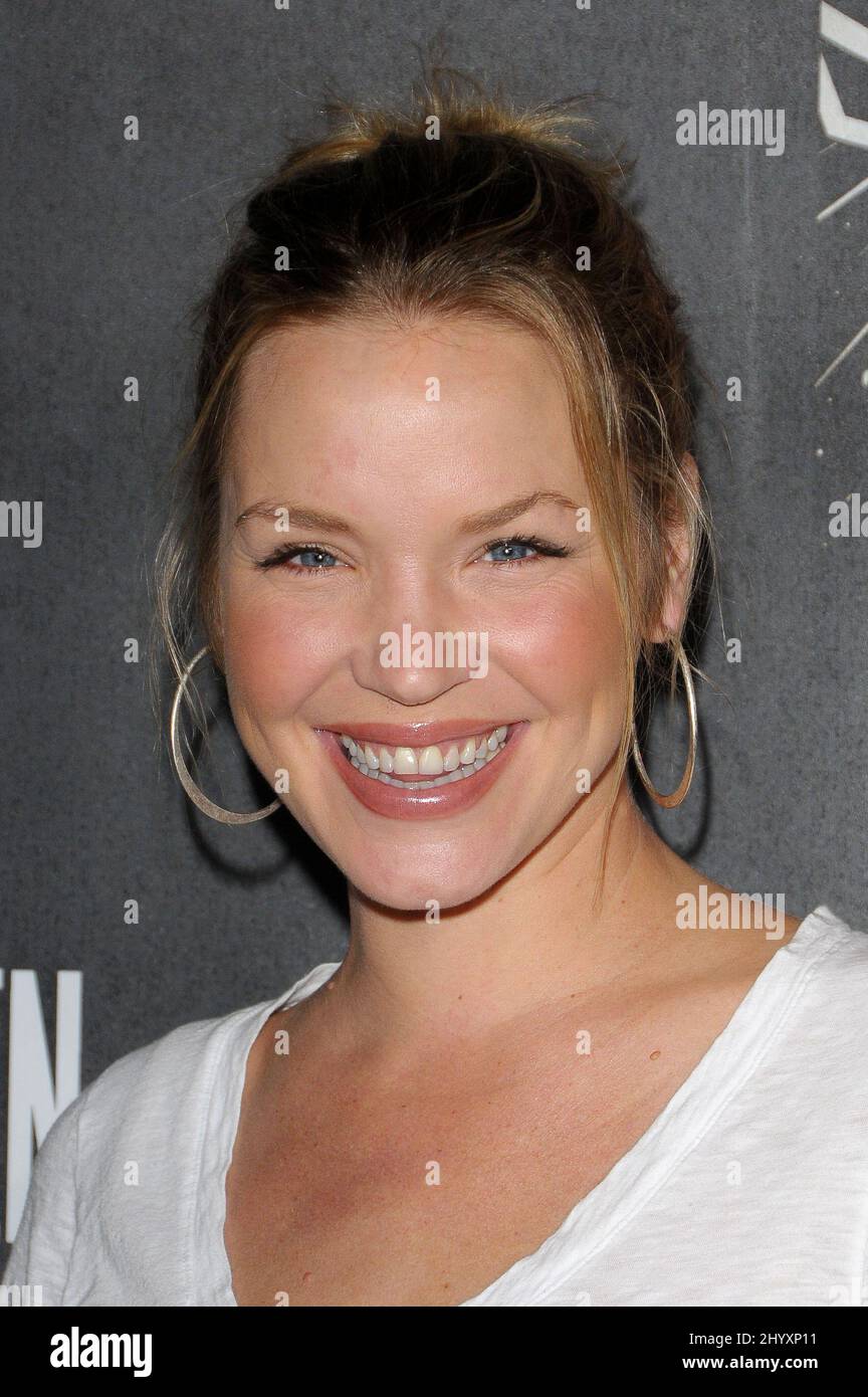 Ashley Scott attends the "Guitar Hero Warriors Of Rock" Launch Party