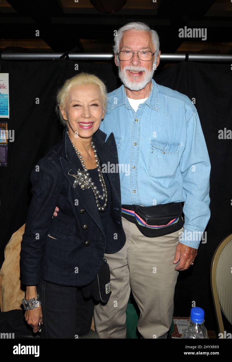 France Nuyen and John Kerr at the "The Hollywood Show" Fall 2010 held at the Burbank Airport Marriott Hotel & Convention Center, Burbank, California Stock Photo