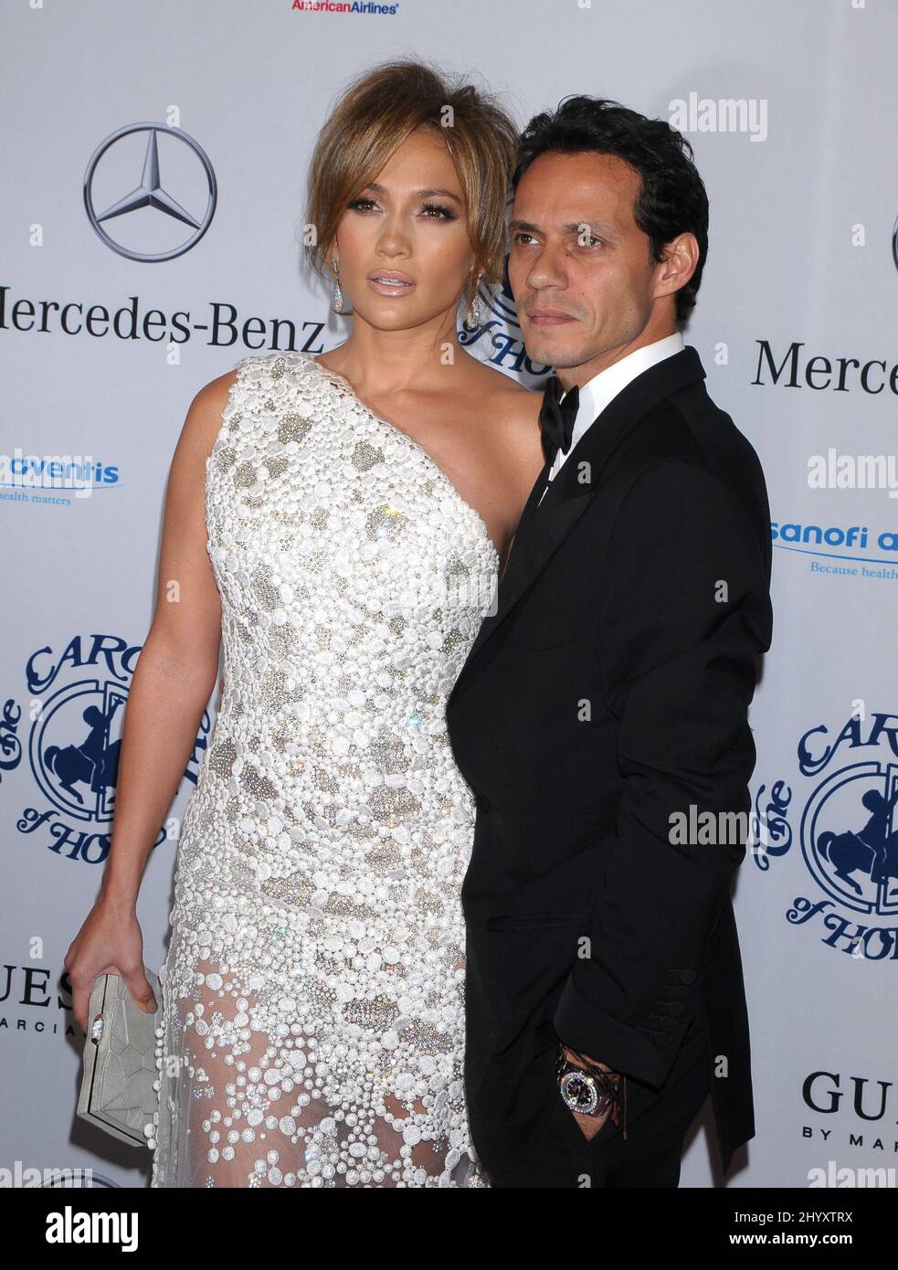 Jennifer Lopez And Marc Anthony At The 32nd Annual Carousel Of Hope Ball Held At The Beverly 