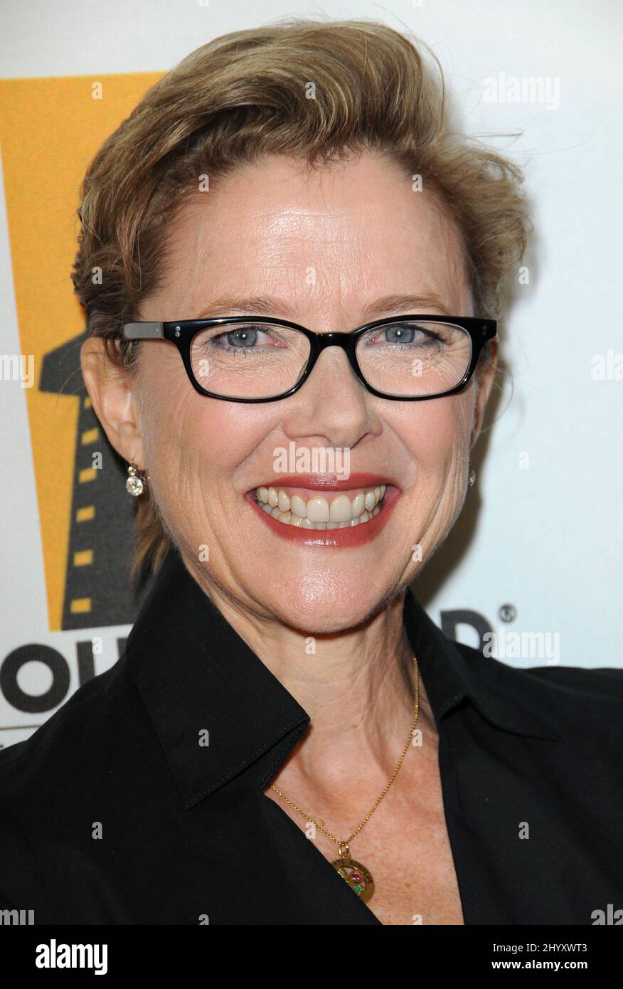 Annette Bening at the 14th Annual Hollywood Awards Gala held at the Beverly Hilton Hotel, Beverly Hills, California. Stock Photo