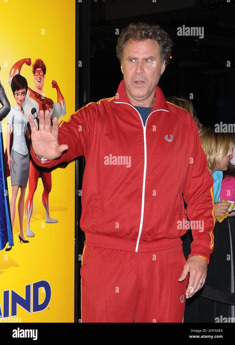 Will Ferrell at the premiere of 'Megamind' held at Mann's Chinese Theatre in Los Angeles, USA. Stock Photo