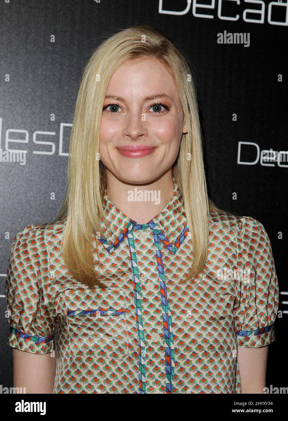 Gillian Jacobs at the Decades Denim Launch Party, held at a private Residence, Beverly Hills. Stock Photo