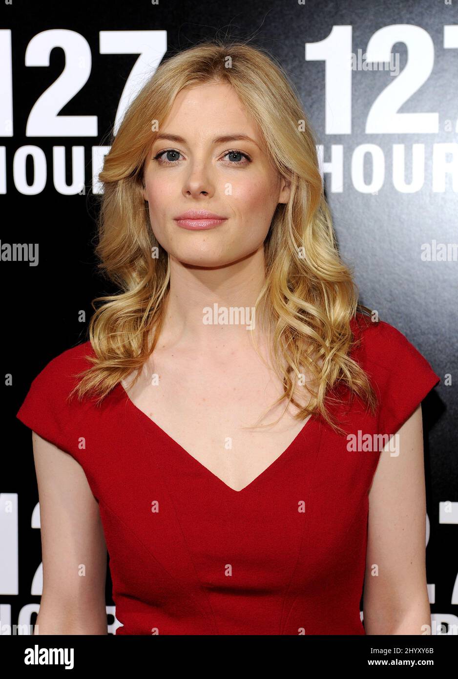 Gillian Jacobs at the premiere of '127 Hours' held at Samuel Goldwyn Theater in Los Angeles, USA. Stock Photo