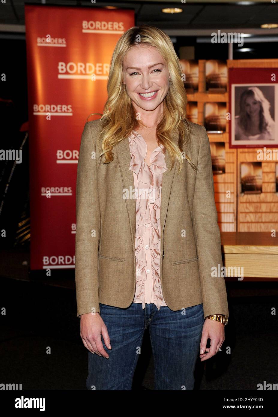Portia de Rossi signs copies of her new book "Unbearable Lightness" at  Borders in Los Angeles, USA Stock Photo - Alamy