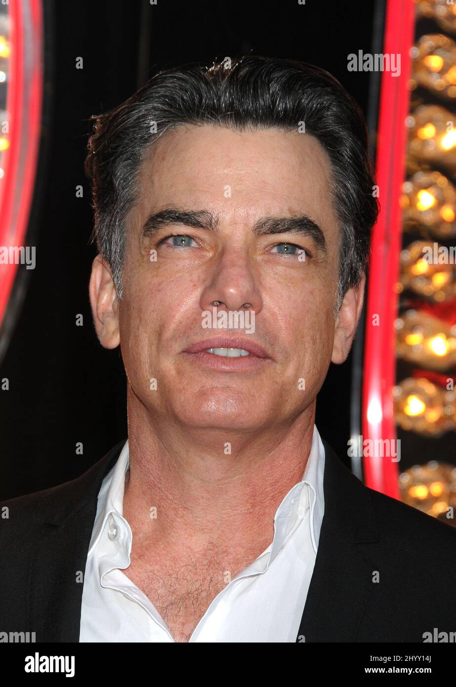 Peter Gallagher at the 'Burlesque' Los Angeles premiere held at Grauman's Chinese Theatre, California. Stock Photo