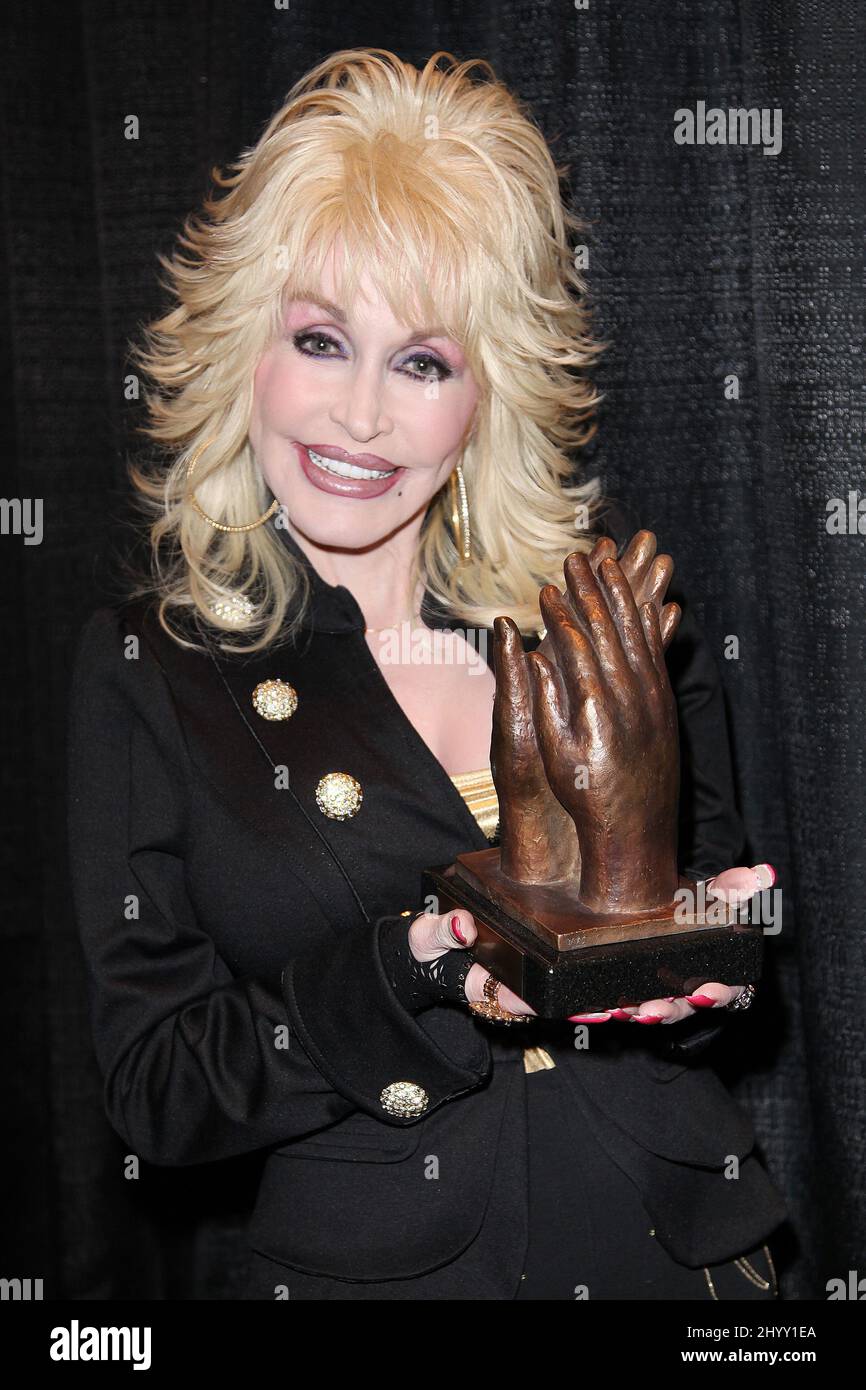 Dolly Parton at the International Association of Amusement Parks and Attractions Expo 2010, held at the Orange County Convention Center, Orlando. Stock Photo