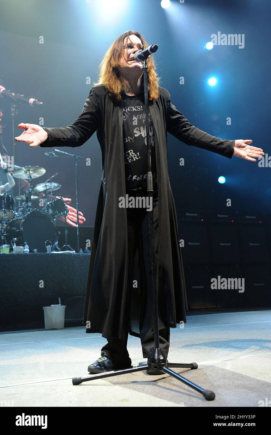 Ozzy Osbourne performs live in concert at Madison Square Gardens in New  York, USA Stock Photo - Alamy