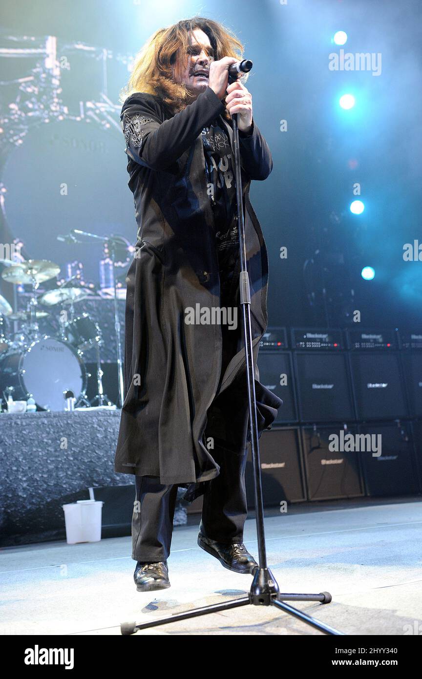 Ozzy Osbourne performs live in concert at Madison Square Gardens in New  York, USA Stock Photo - Alamy