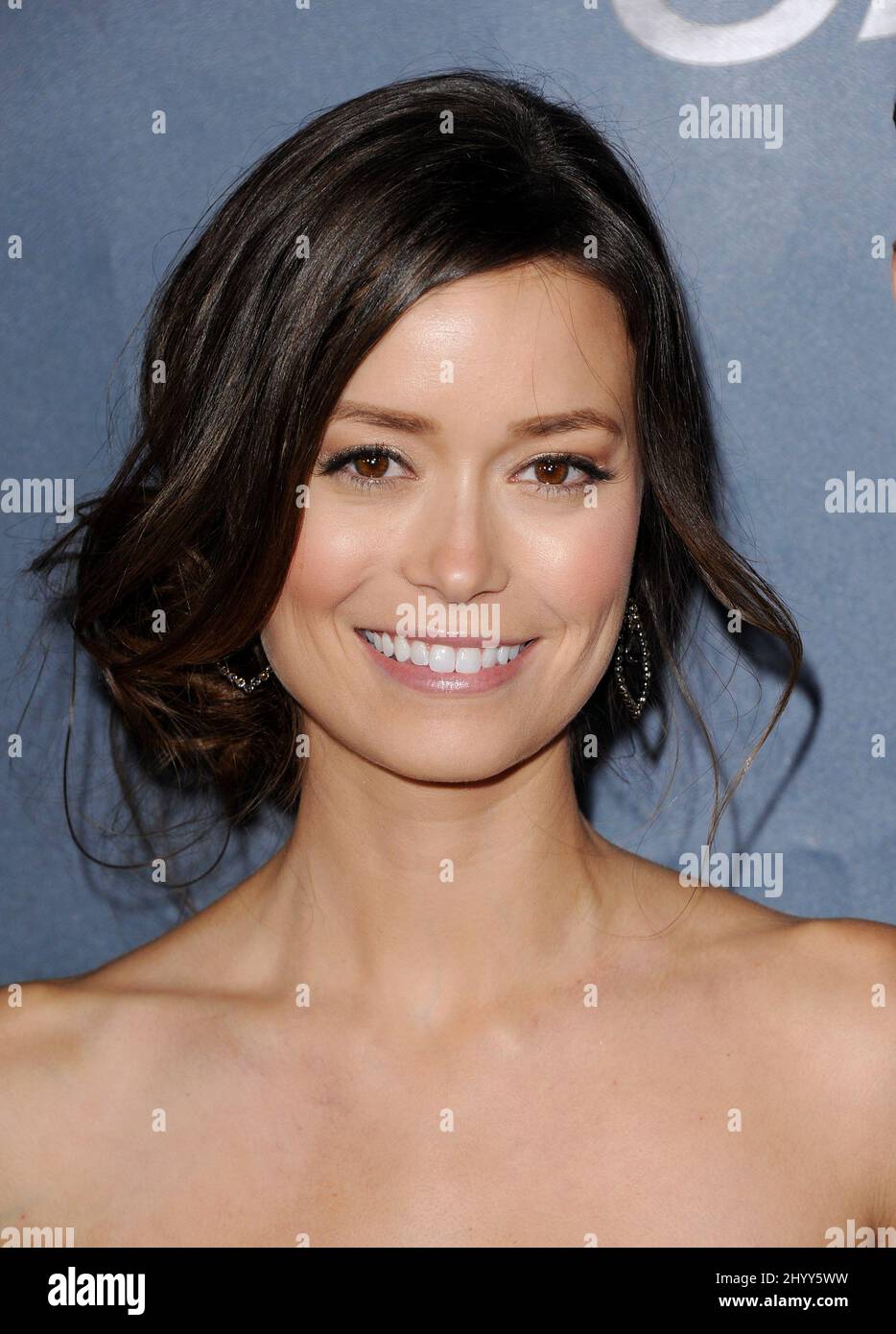 Summer Glau arriving at The Cape Premiere held at Music Box Theater in Los Angeles, USA. Stock Photo