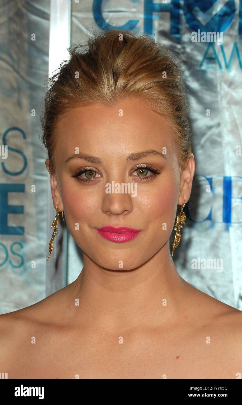 Kaley Cuoco during the 2011 People's Choice Awards held at Nokia