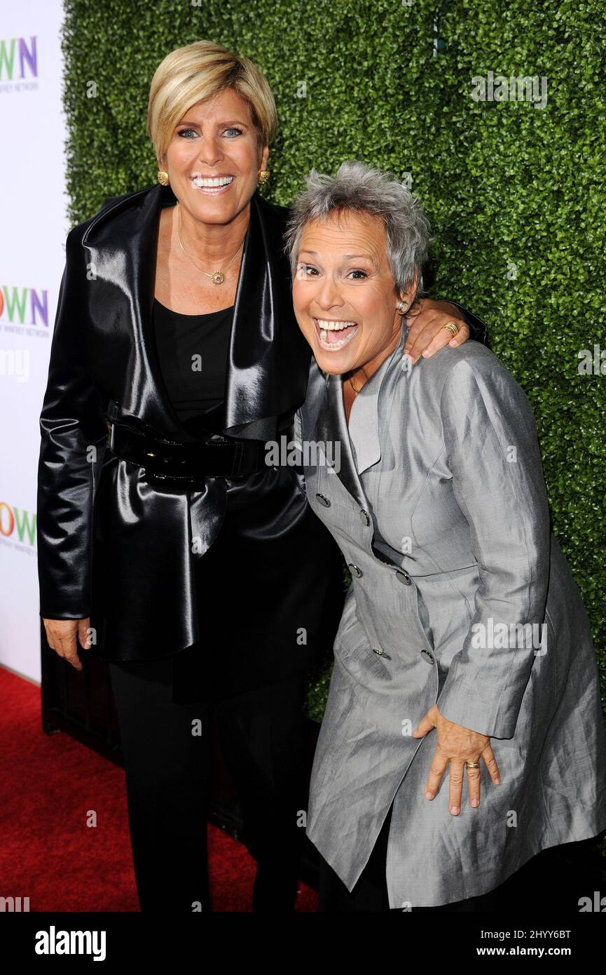 Suze Orman and Kathy Travis during the 2011 TCA Winter Press Tour, Day