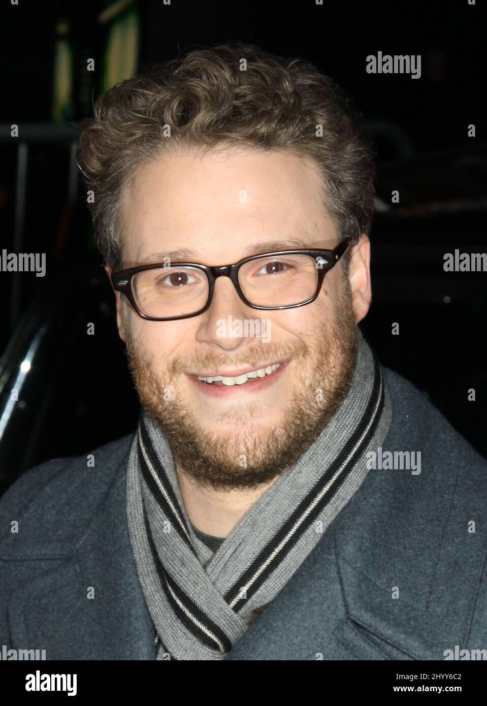 Seth Rogen during 'The Green Hornet' photocall held at the AMC Loews 34th Street Theatre, New York Stock Photo