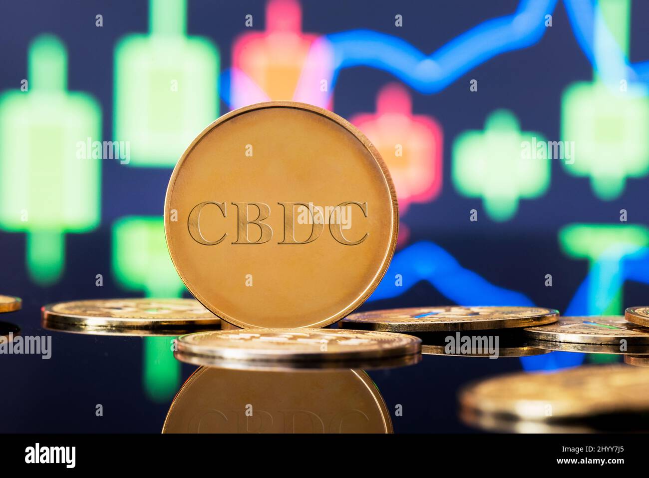 CBDC central bank digital currency technology. New generation of
