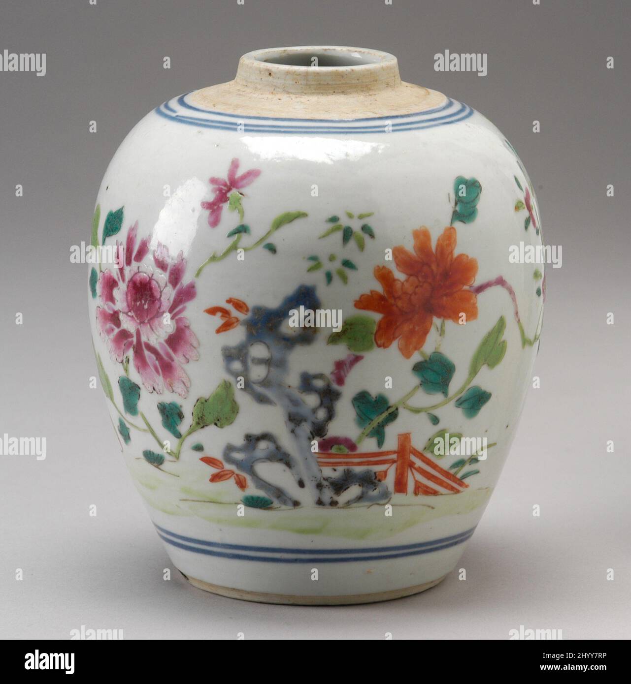 Ginger Jar. China, Qing dynasty, 18th19th century. Furnishings