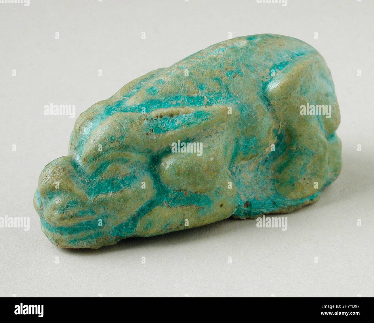 Rabbit. Egypt, early Roman Period (30 BCE 395 CE). Sculpture. Faience