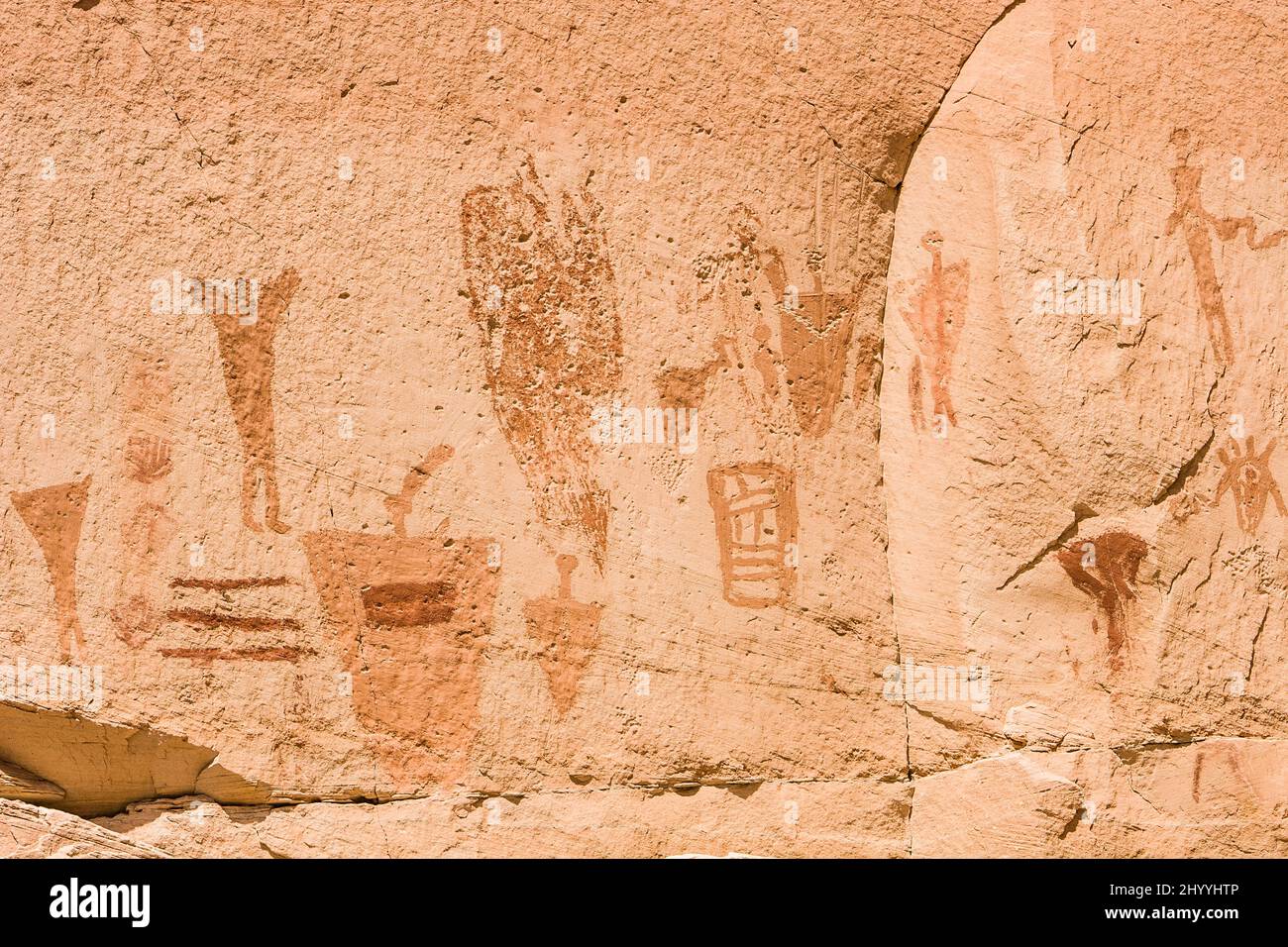 The Horseshoe Gallery in Horseshoe Canyon, Canyonlands National Park