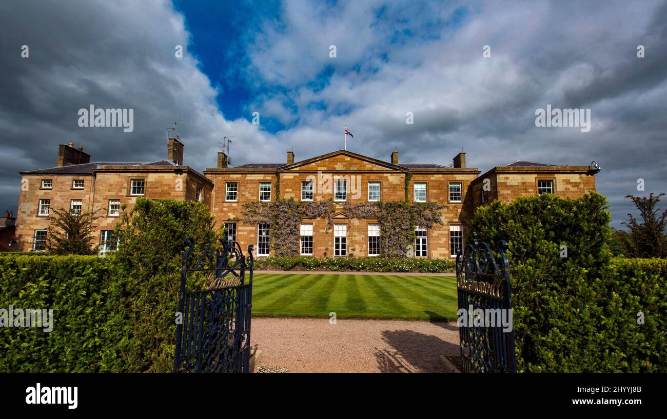 Hillsborough Castle and Gardens, County Down, Northern Ireland Stock