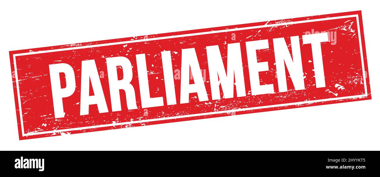 Parliament red text on hi-res stock photography and images - Alamy