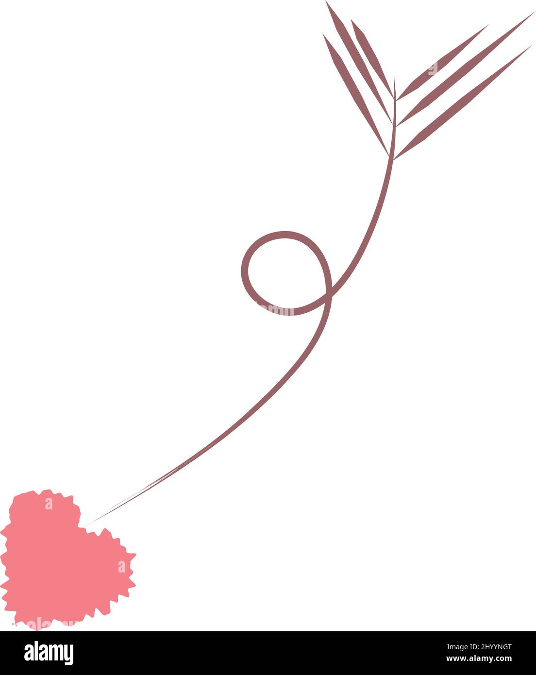 Isolated sketch of a bow and arrow Vector Stock Vector Image & Art - Alamy