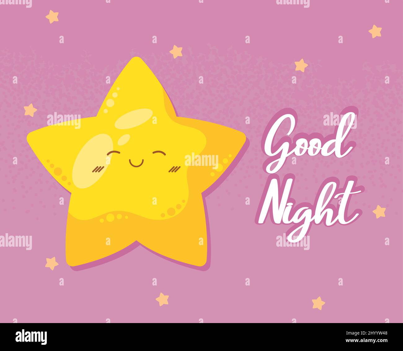 star sleeping and lettering poster Stock Vector Image & Art - Alamy