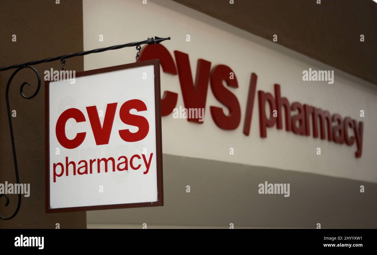 A CVS Pharmacy store in a mall in Santa Fe, New Mexico Stock Photo Alamy