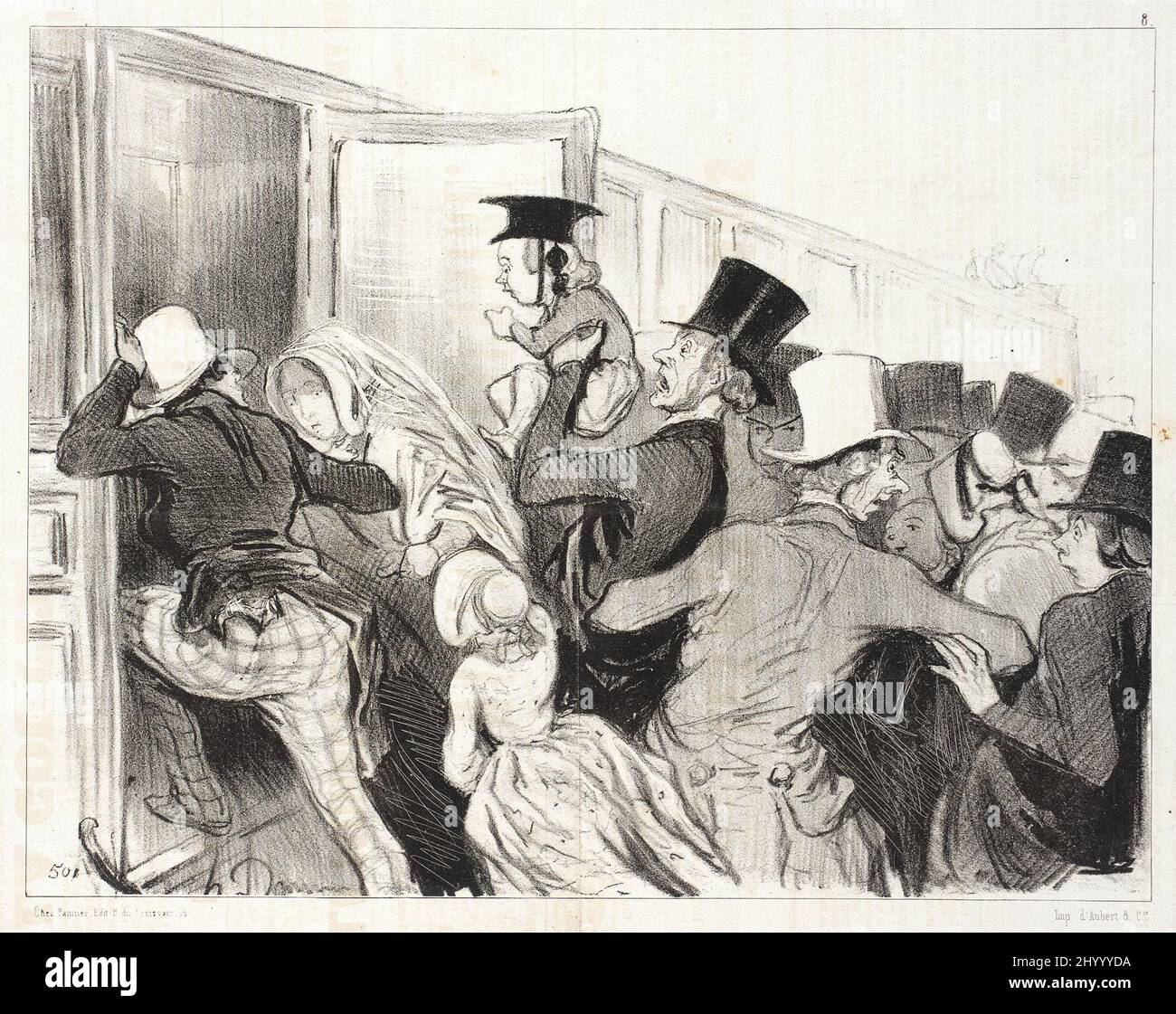 Les Chemins de Fer (series of prints Stock Photo Alamy