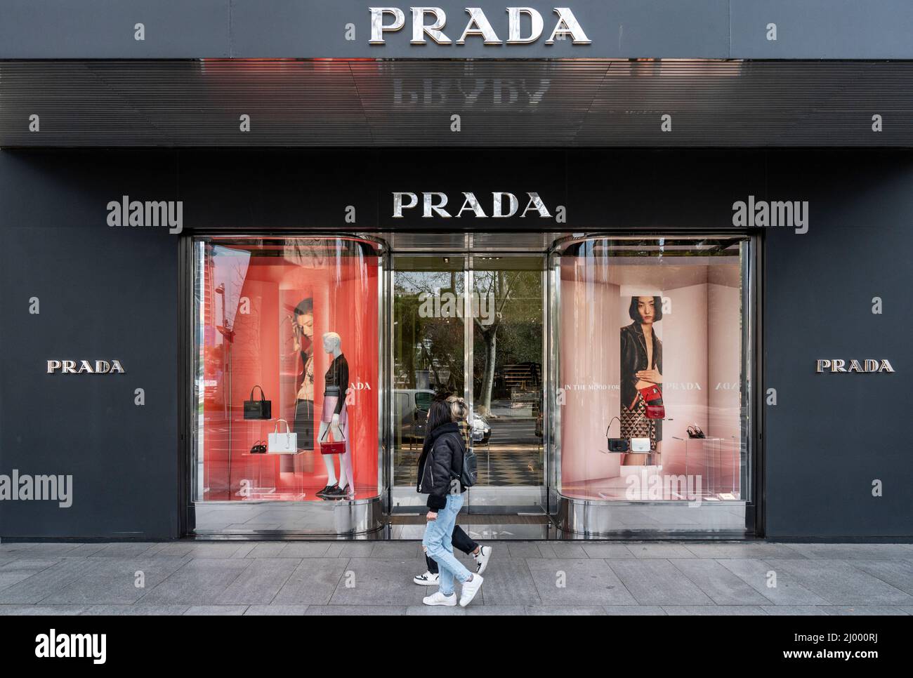 Prada logo sign hi-res stock photography and images - Page 4 - Alamy