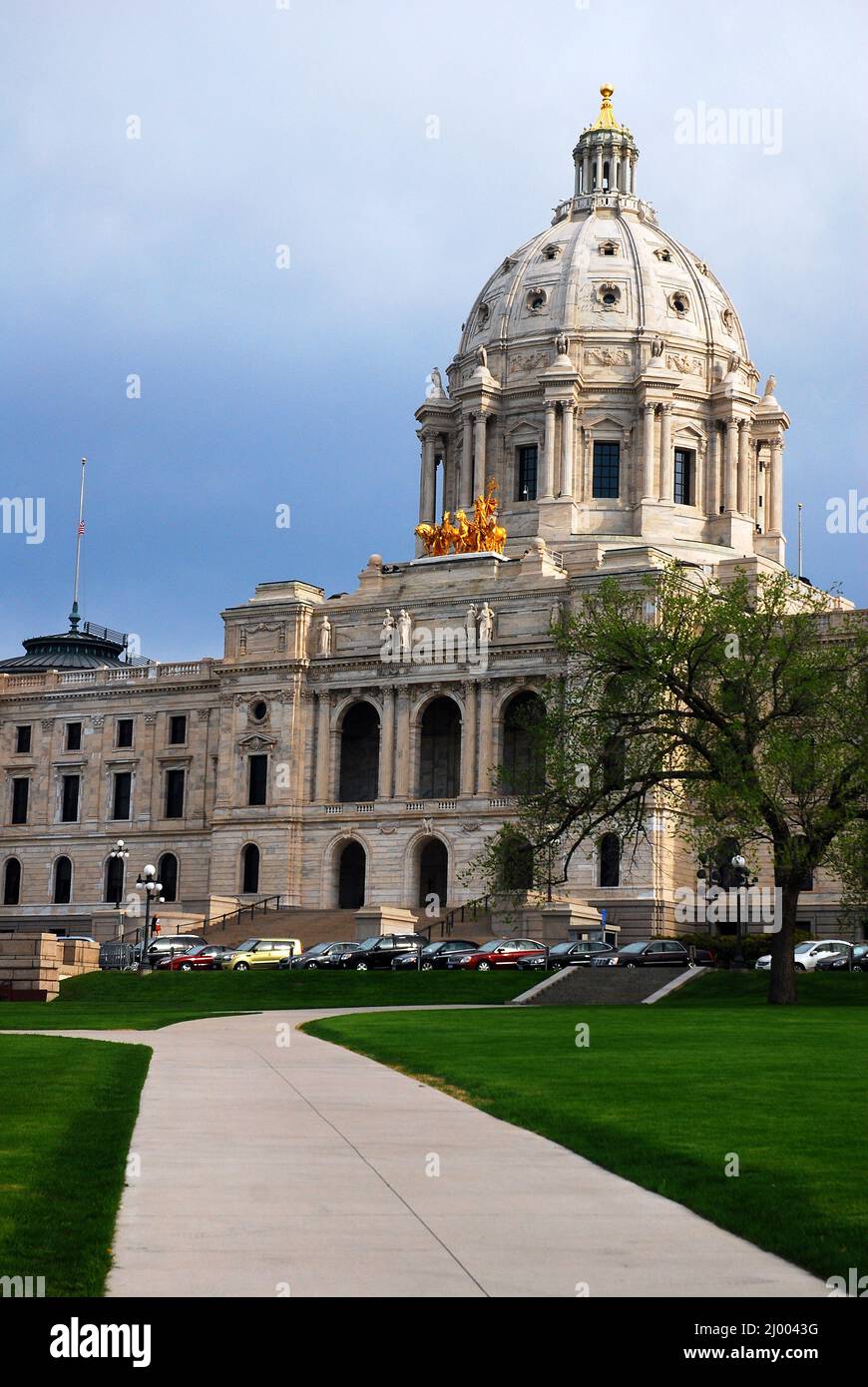 Minnesota State Capitol Stock Photo