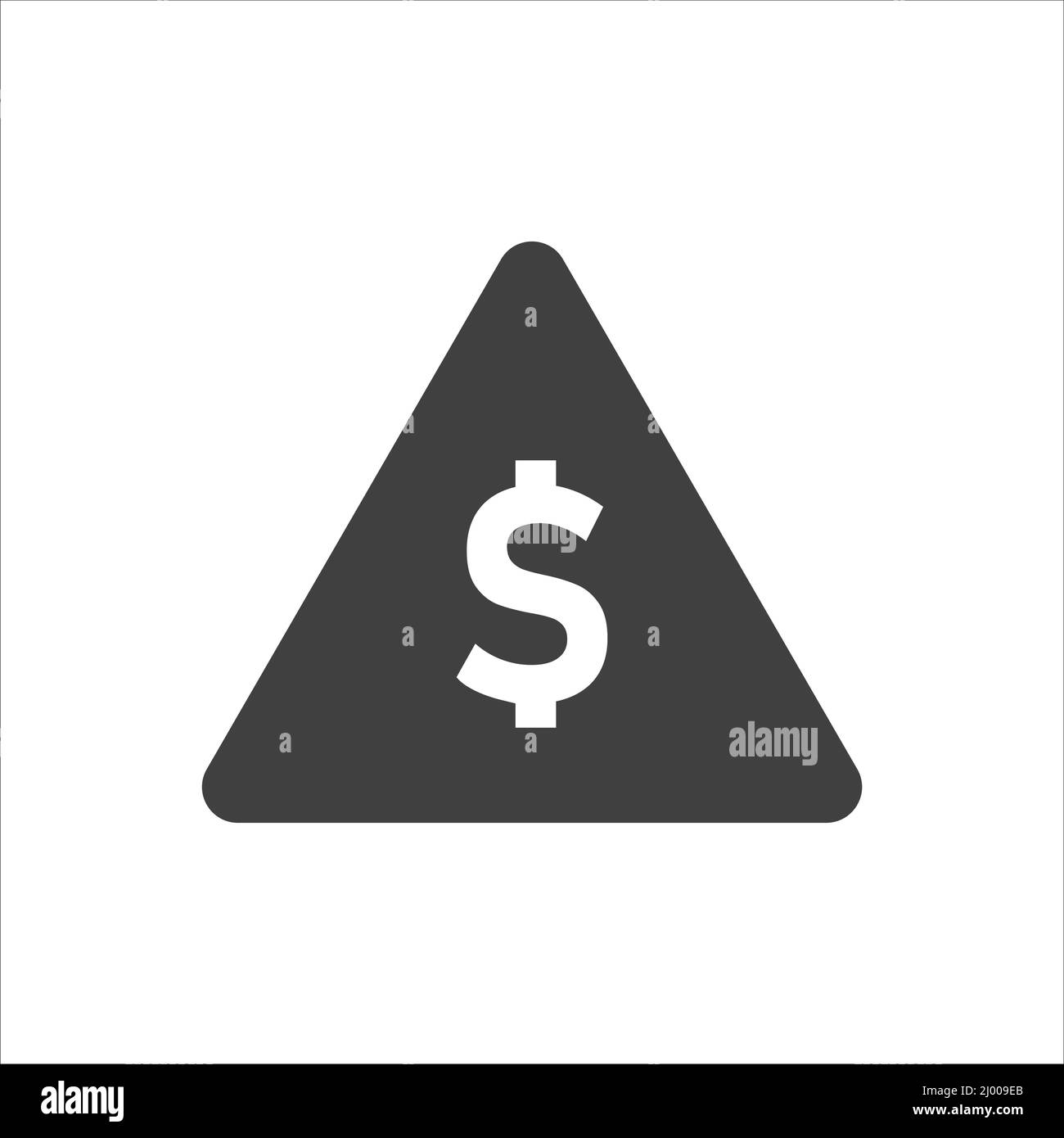 Risk Capital outline icon. Thin line concept element from risk management icons collection. Creative Risk Capital vector icon for mobile apps and web Stock Vector
