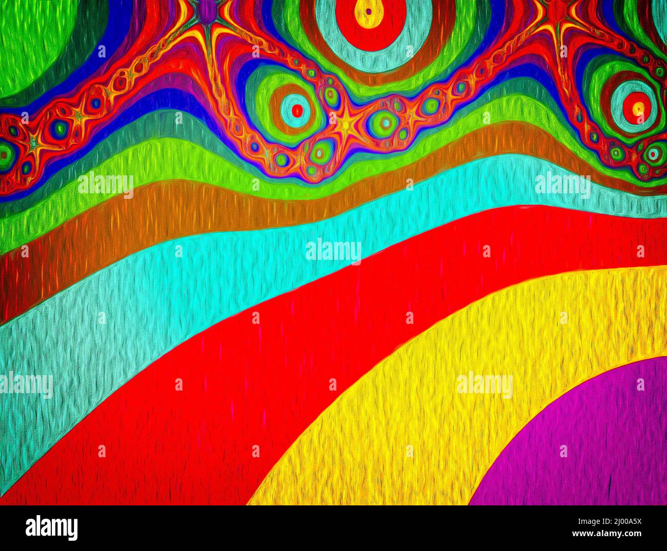 MODERN ART The Red LIne Stock Photo Alamy
