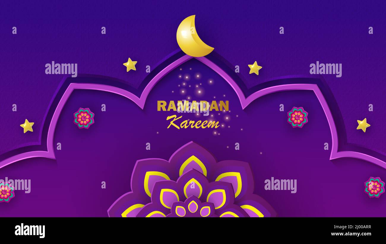 ramadan kareem card design