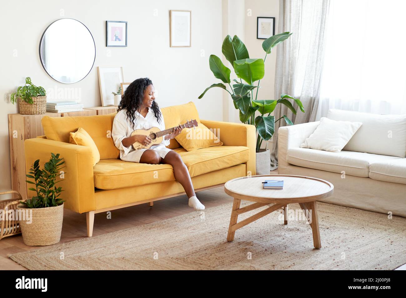 Pastel on sale yellow couch