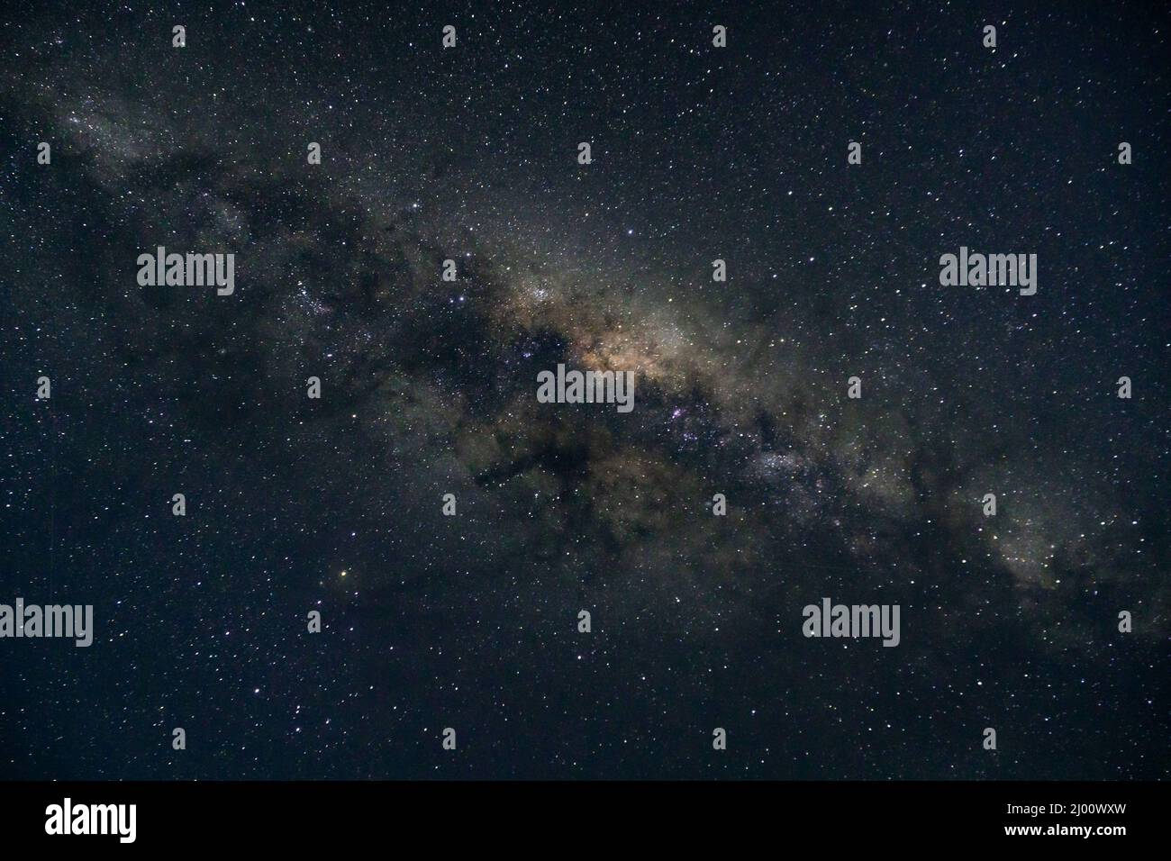 Milky way in the night sky Stock Photo - Alamy