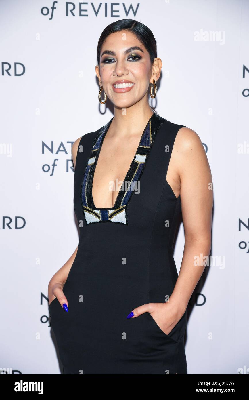 New York USA 15th Mar 2022 Stephanie Beatriz Walking On The Red new-york-usa-15th-mar-2022-stephanie-beatriz-walking-on-the-red