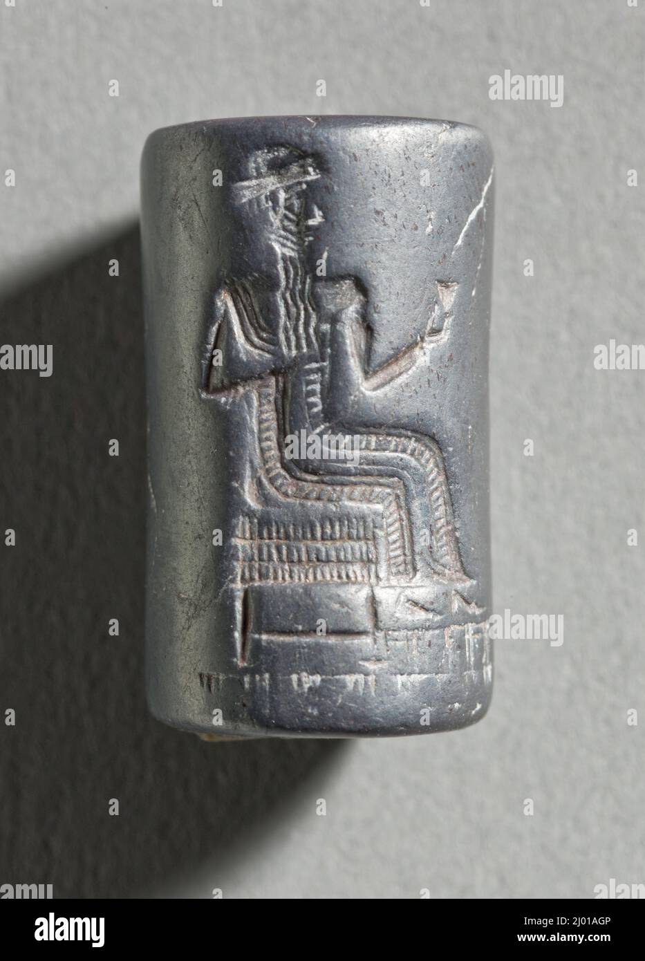Cylinder Seal. Mesopotamia, circa 20001600 B.C.. Tools and Equipment