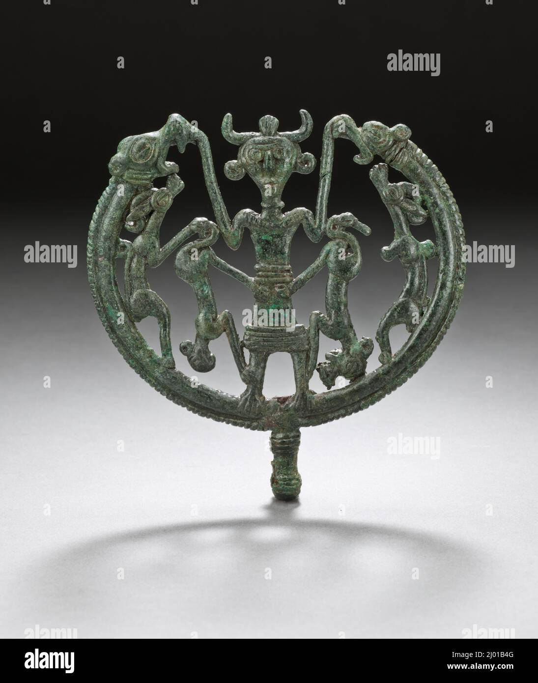 Openwork Pinhead. Iran, Luristan, Luristan bronzes, circa 1000650 B.C
