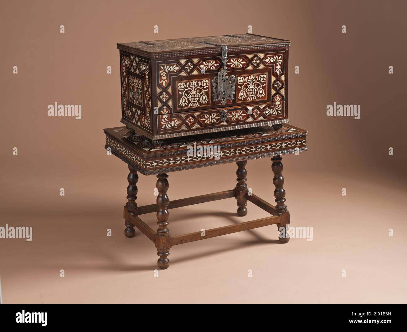 Chest (Caja). Unidentified artist. Peru, possibly Lima, 18th century