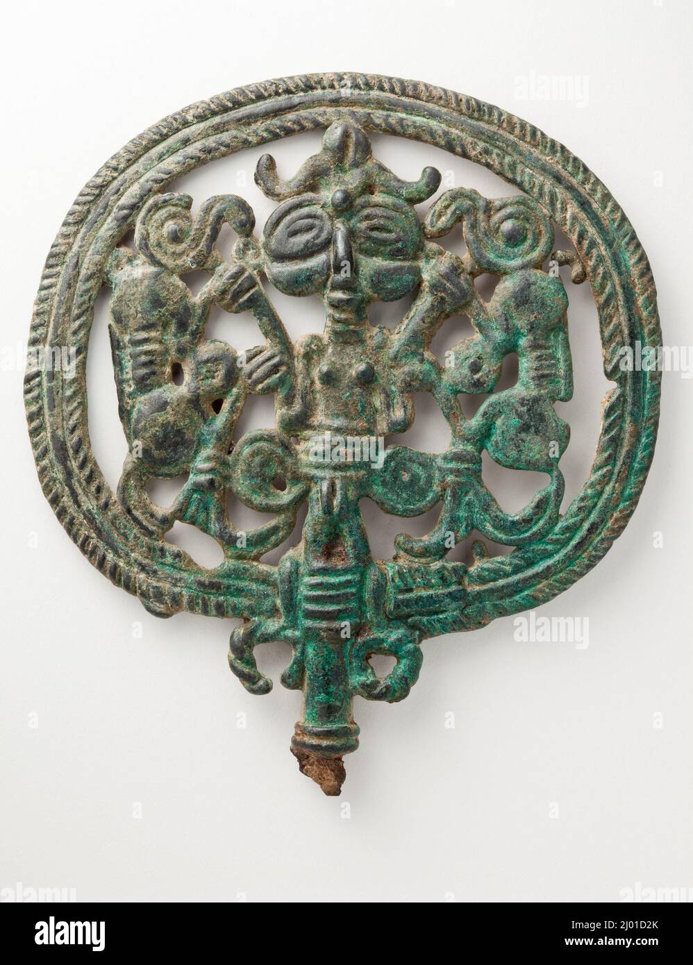 Openwork Pinhead. Iran, Luristan, Luristan bronzes, circa 1000650 B.C